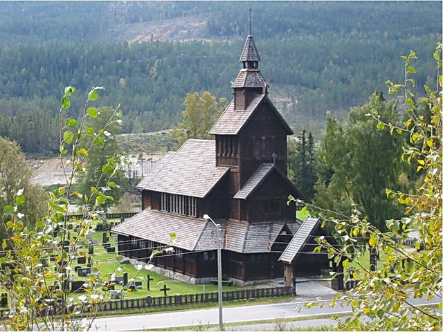 bilde av Uvdal kirke